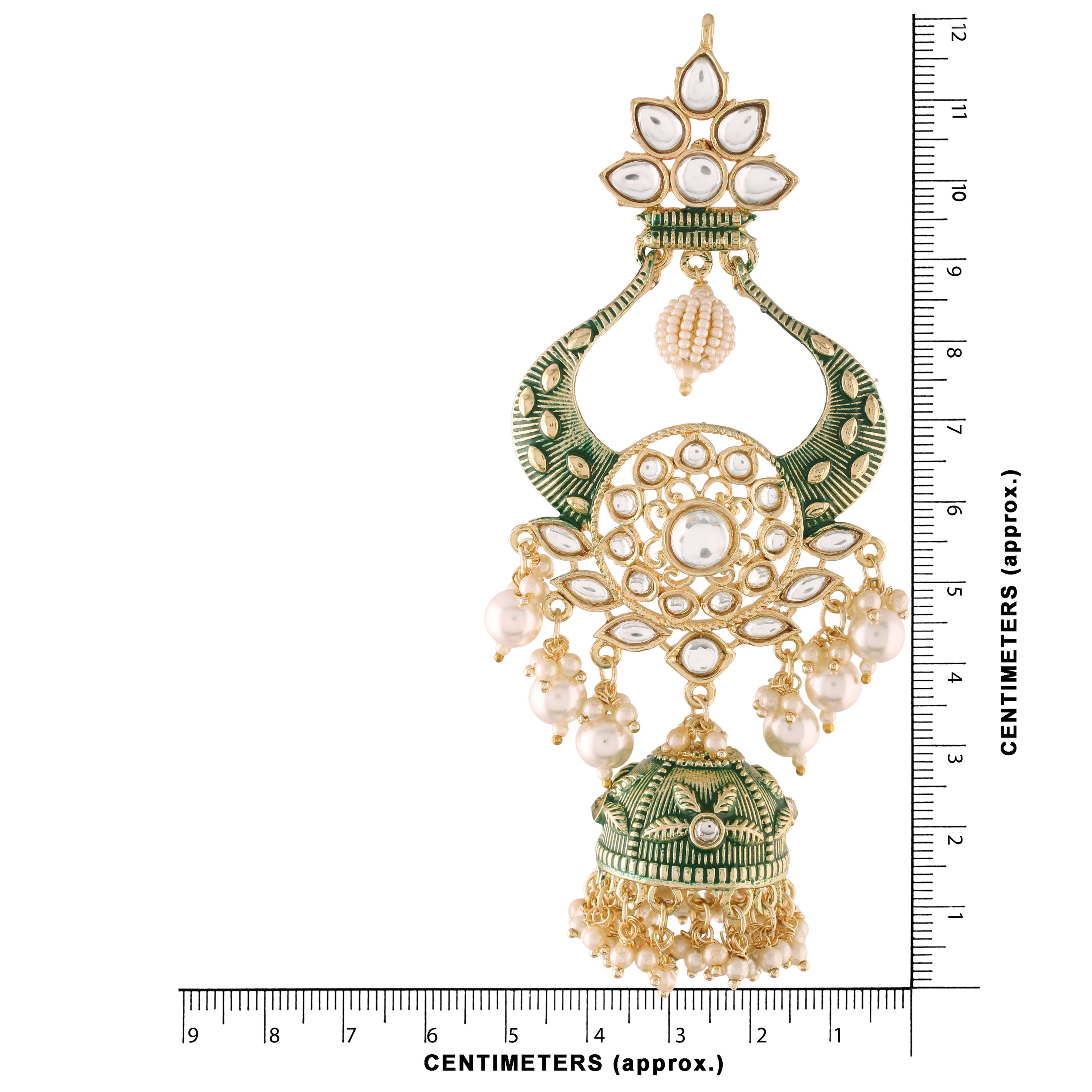 Gulnar Green Earrings