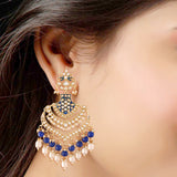 Pihu Blue Earrings