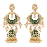 Erina Green Earrings