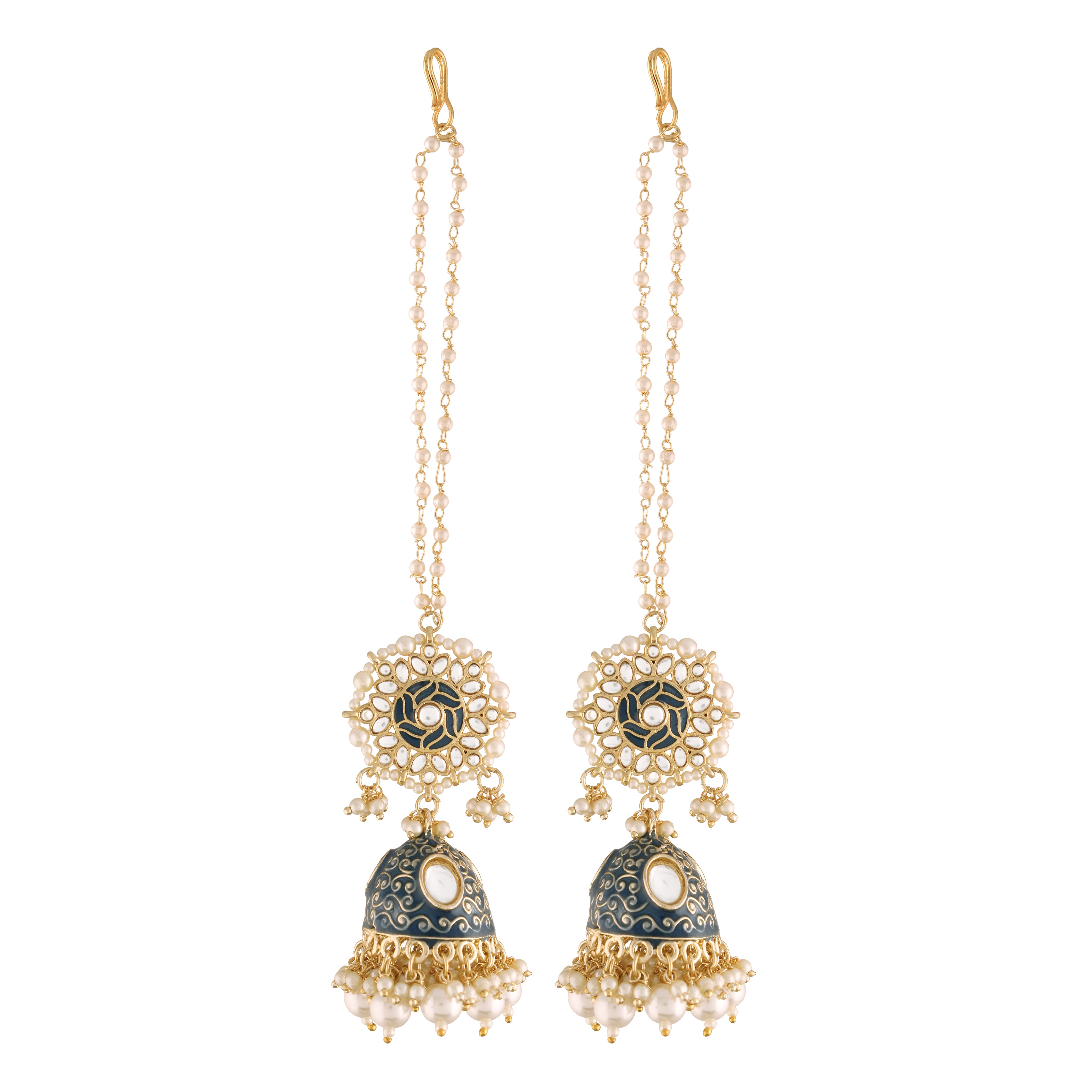 Bahija Blue Earrings