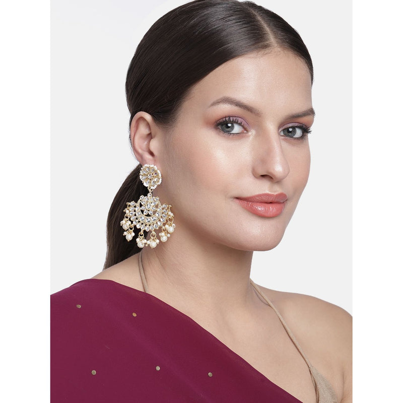 Sadika White Earrings