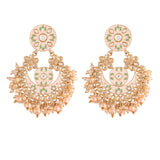 Fajr White Earrings