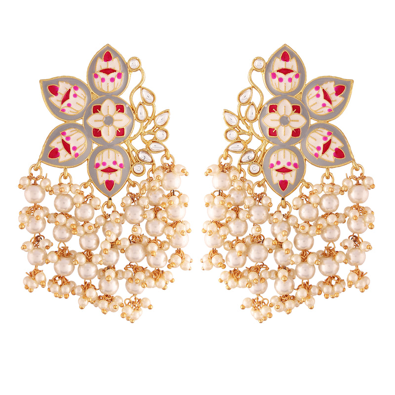 Netra Grey Earrings