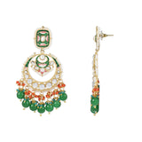 Sanvita Green Earrings