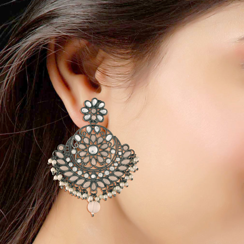Anukriti Peach Earrings