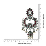 Gaurika Maroon Earrings