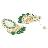 Farha Green Earrings