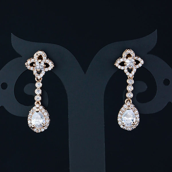 Elisha White Earrings