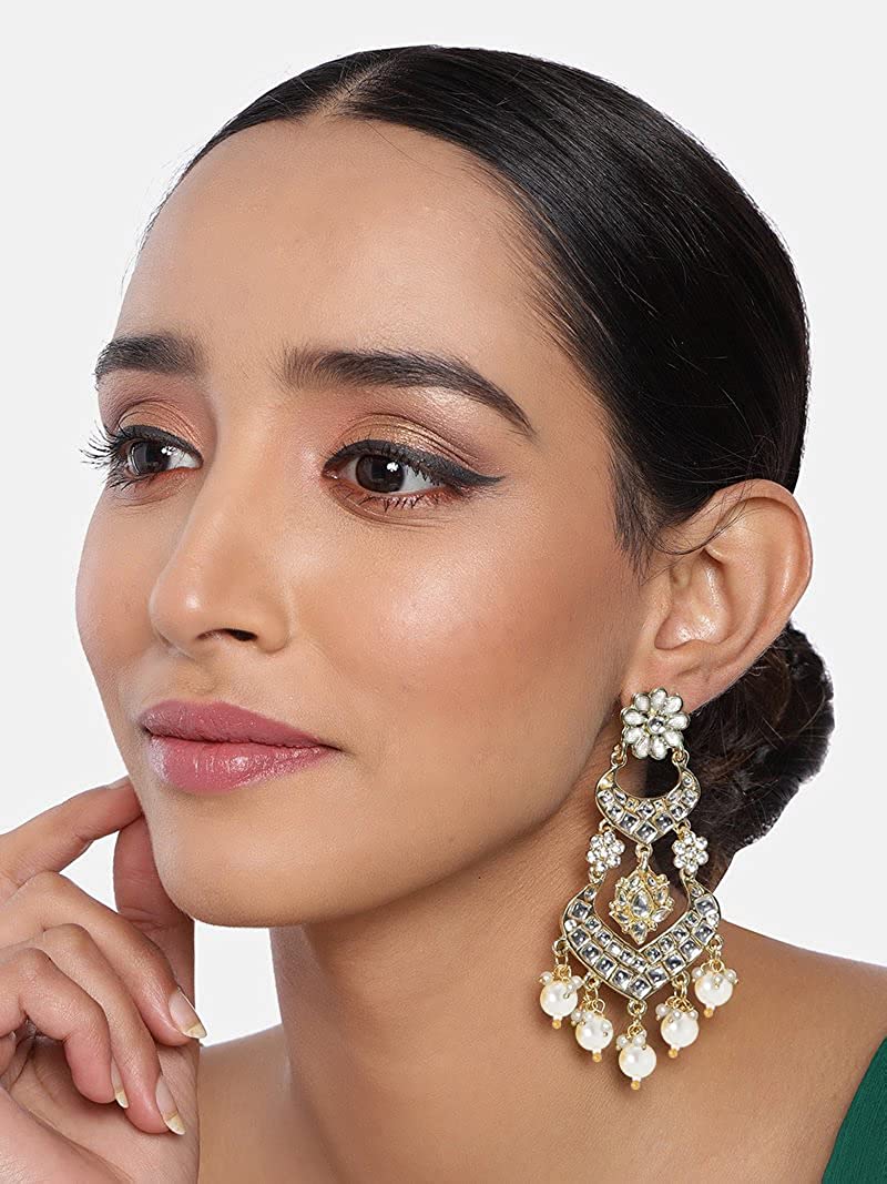 ANSHU WHITE EARRINGS