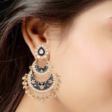 Mumtaz Blue Earrings