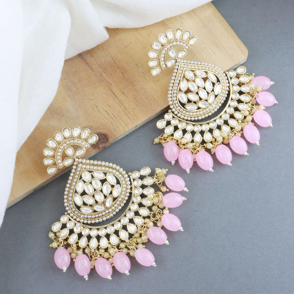 'Jumana' Pink Earrings
