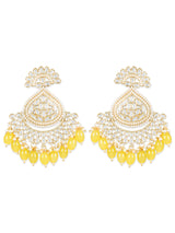 'Jumana' Yellow Earrings