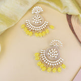 'Jumana' Yellow Earrings