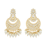 Pranjali White Earrings