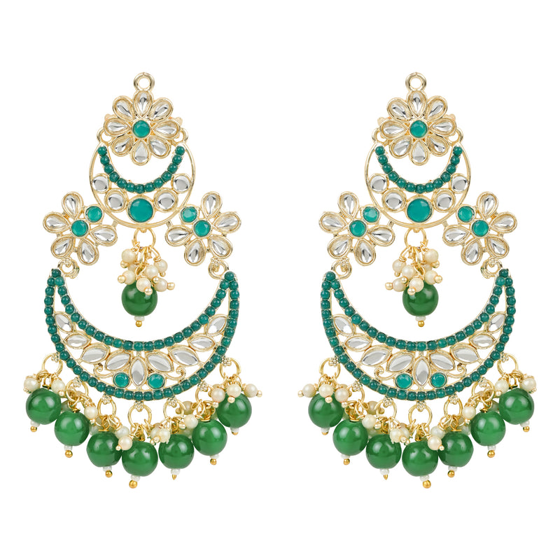 Jinisha Green Earrings