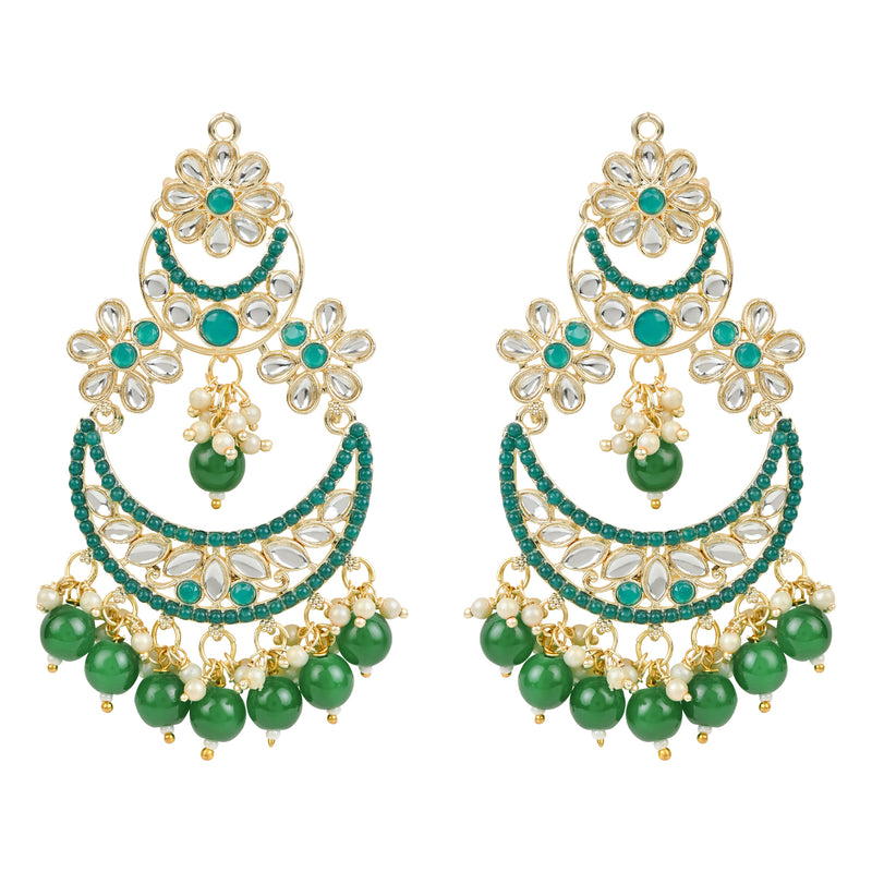 Jinisha Green Earrings