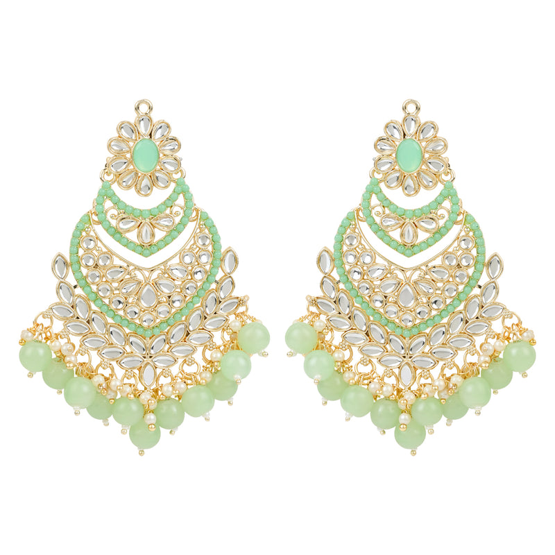 " SANJH "Mint Earrings