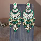 Insha Green Earrings