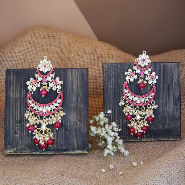 Sushmita Pink Earrings