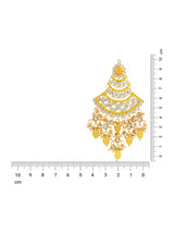 Ruksana Yellow Earrings