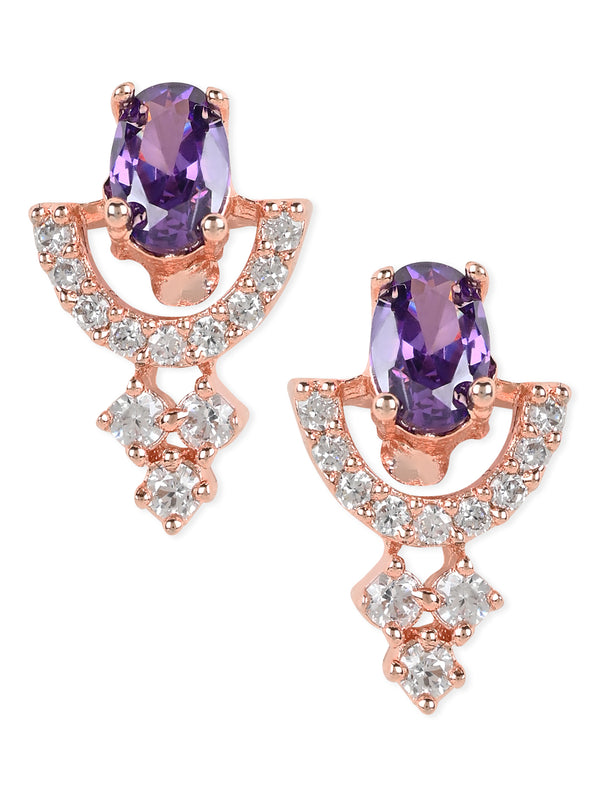 Viana Purple Studs