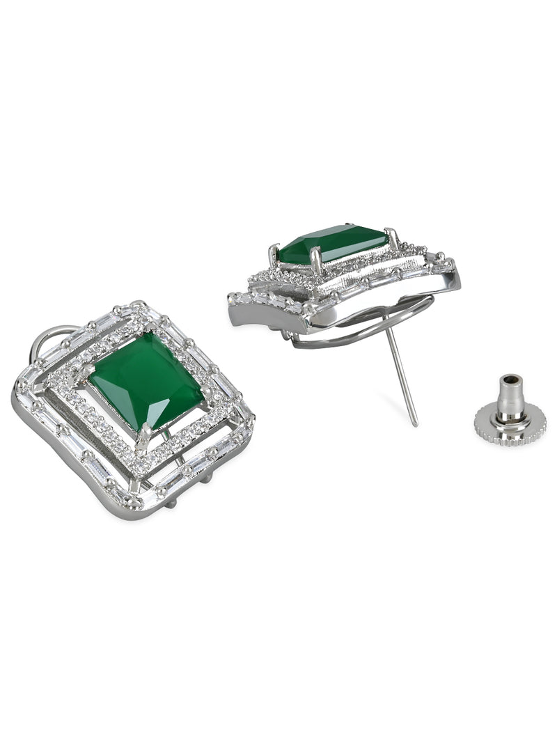 Dora Green Studs