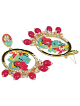 Vamika Pink Earrings