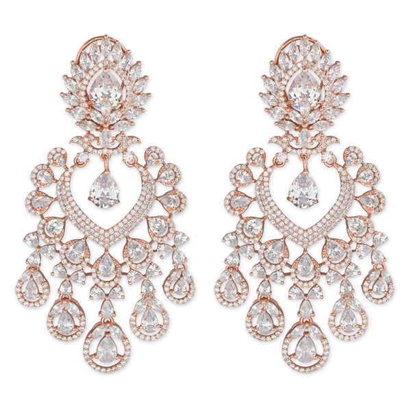 Nihara RoseGold Earrings