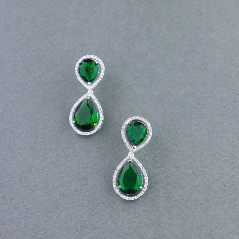 Rozy Green Earrings