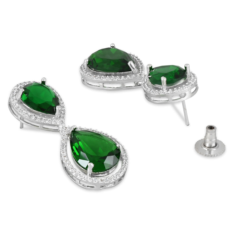 Rozy Green Earrings