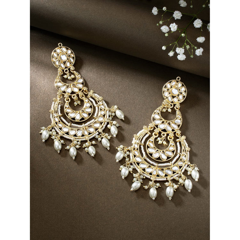 Rasha White Earrings – I Jewels