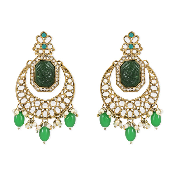 Alisha Green Earrings