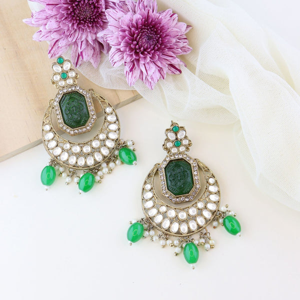 Alisha Green Earrings