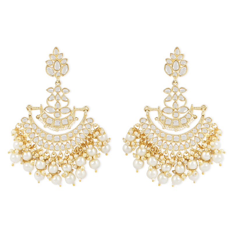 Saamya white Earrings