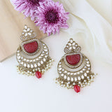Iram Red Earrings