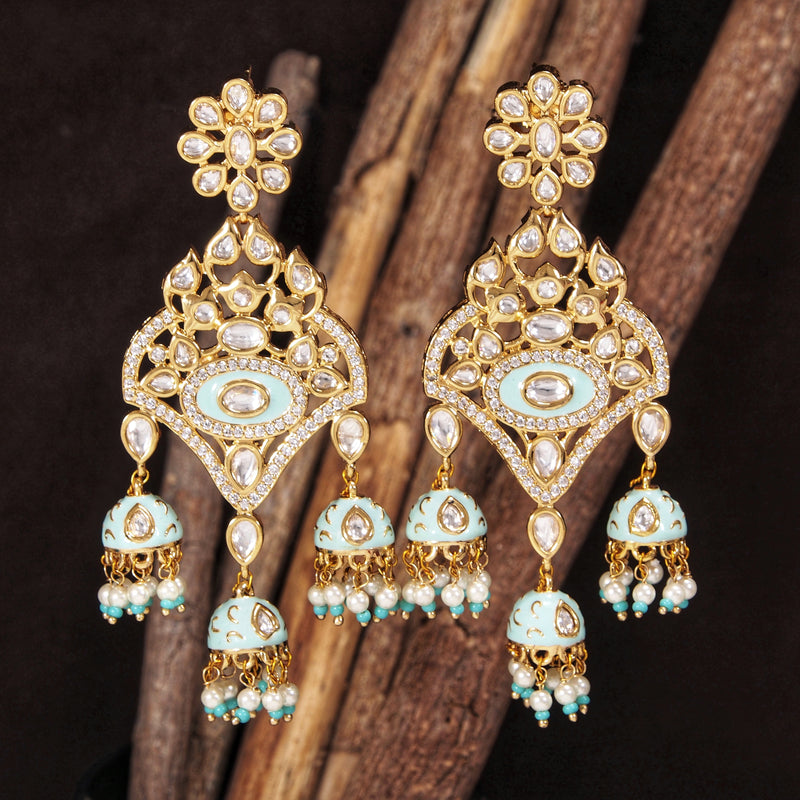 Kausar Mint Earrings