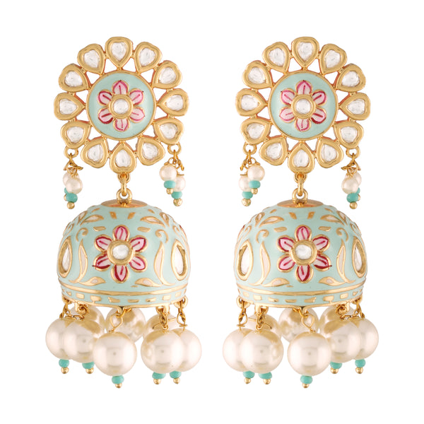 Faheema Mint Earrings