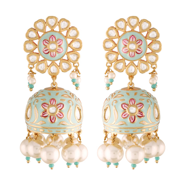 Faheema Mint Earrings