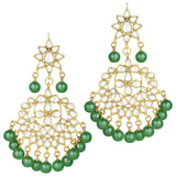 Nandika Green Earrings