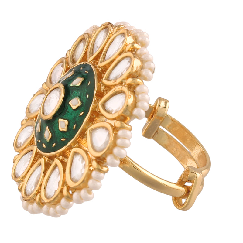 MEHAK Green ring