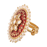 Anam Red Earrings