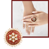 Anam Red Earrings