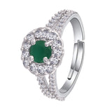Sanah Green Ring