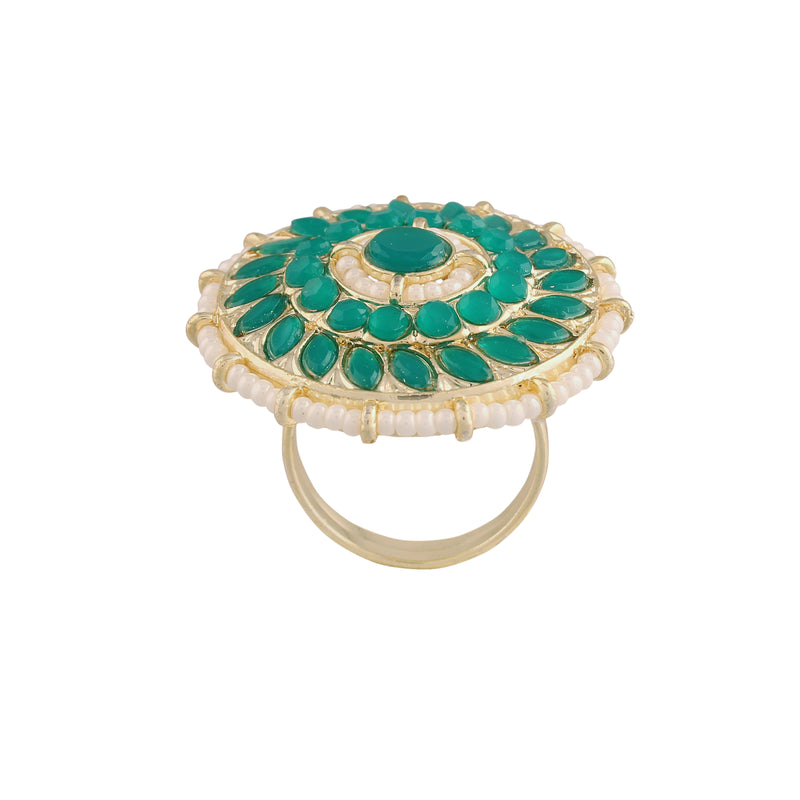 Miloni Green Ring