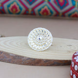 Miloni White Ring