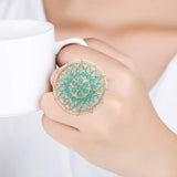 Netrika Turquoise Ring