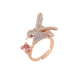 Pearly Bird Ring