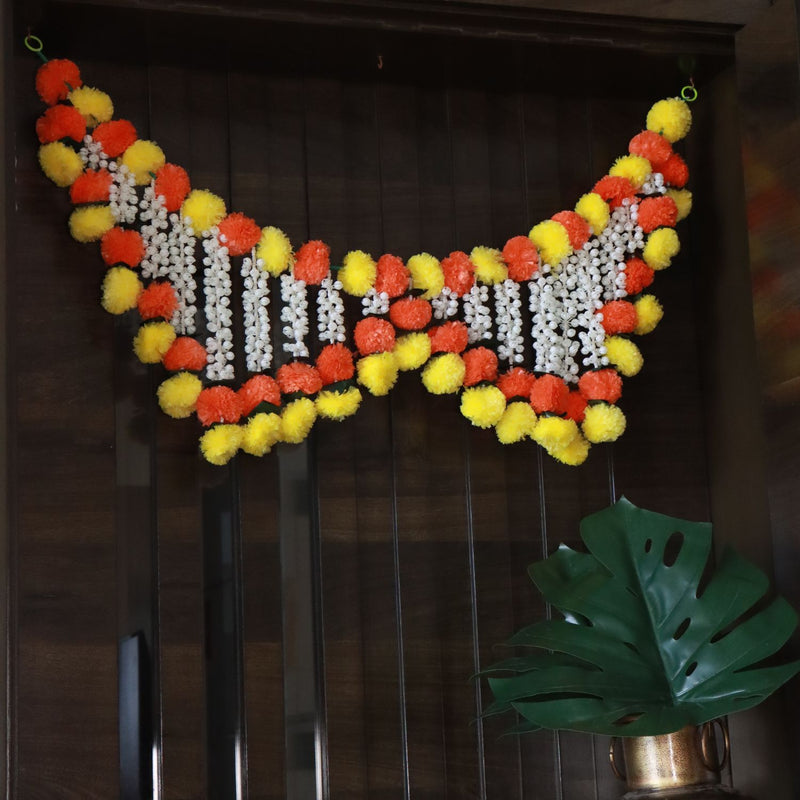Festive Floral Toran For Door