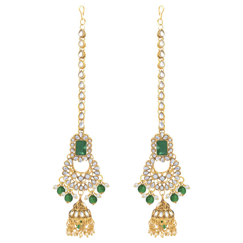 Mannat Green Jewellery Set