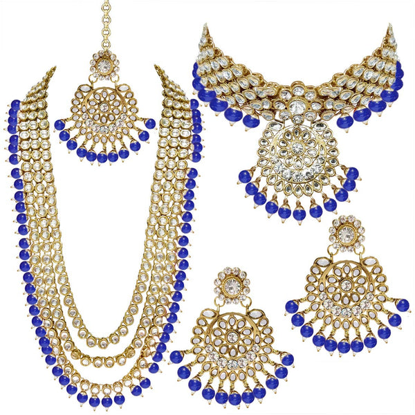 Yukkti Blue Necklace Set